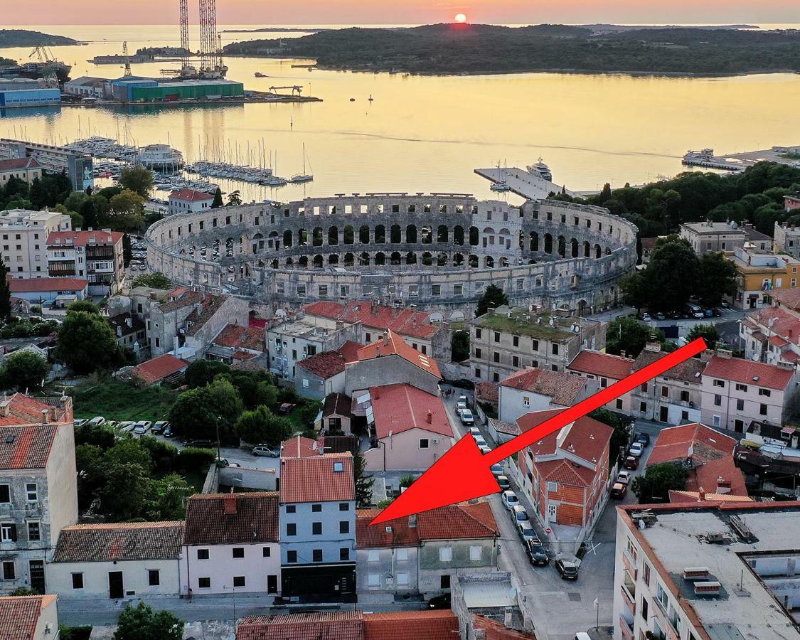 Apartments Dream In Arena 2 Pula Center Free Parking Exterior foto